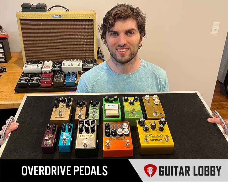 Some of the best overdrive pedals being tested