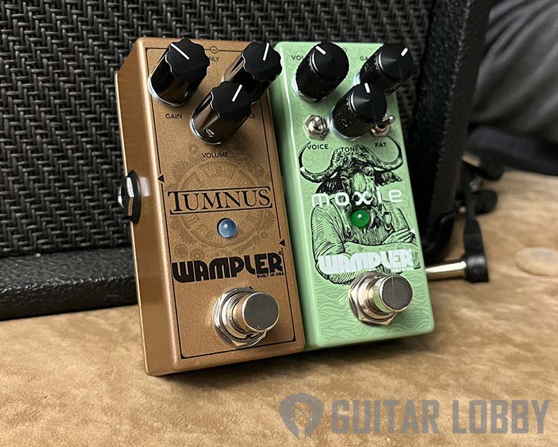 Wampler Tumnus and Moxie Mini Pedals