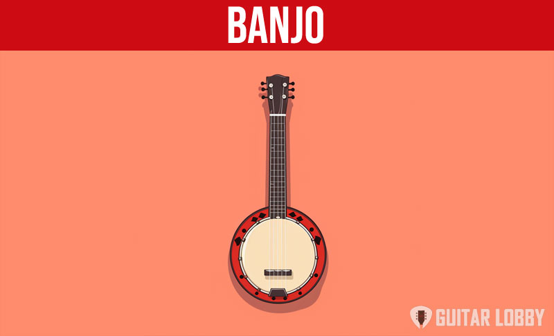 Banjo music instrument