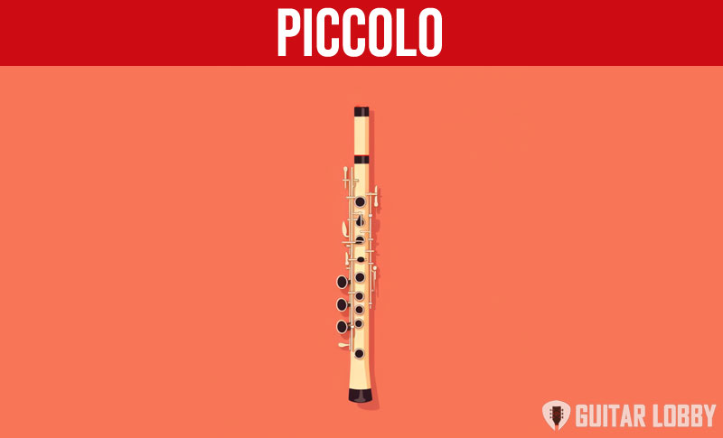 Piccolo music instrument
