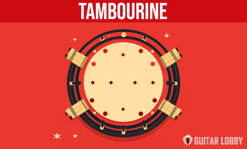 Tambourine music instrument