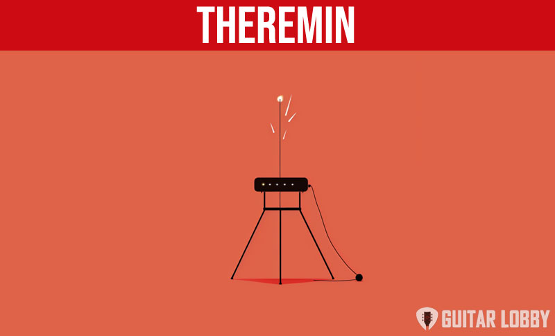 Theremin magnetic instrument