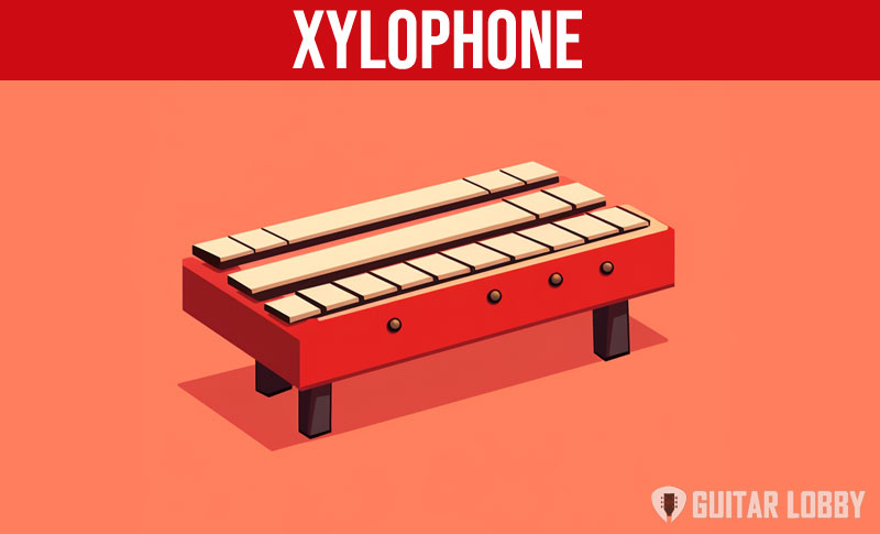 Xylophone music instrument