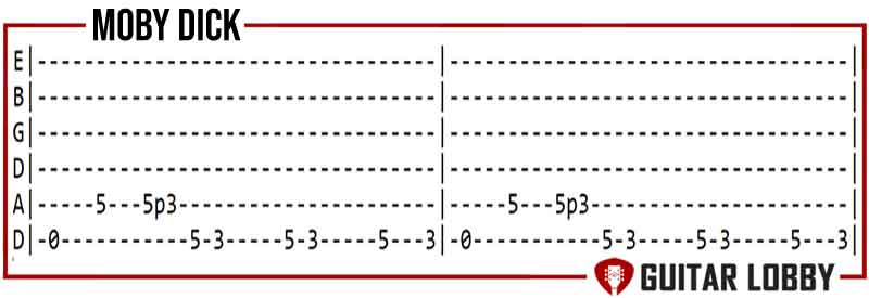 Intro tabs for Moby Dick