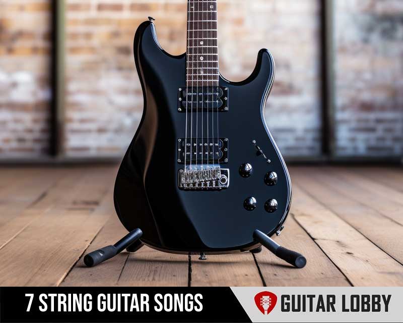 7 string guitar songs with tabs featured image