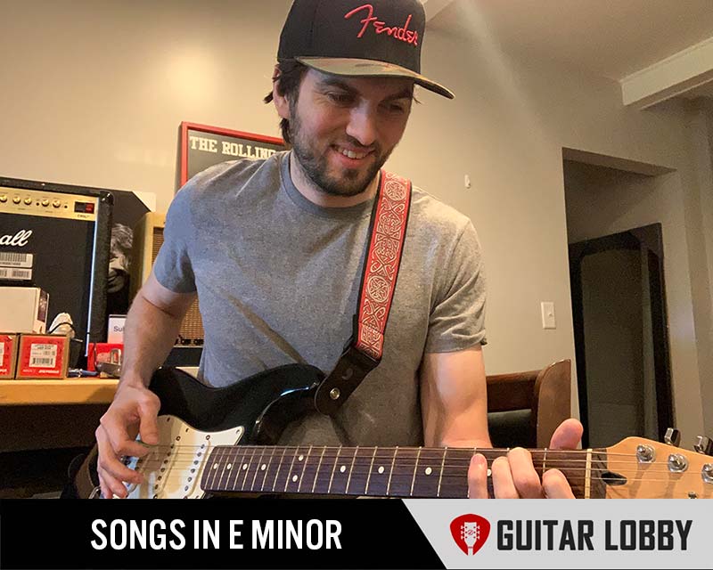 Songs in e minor being played by Chris Schiebel