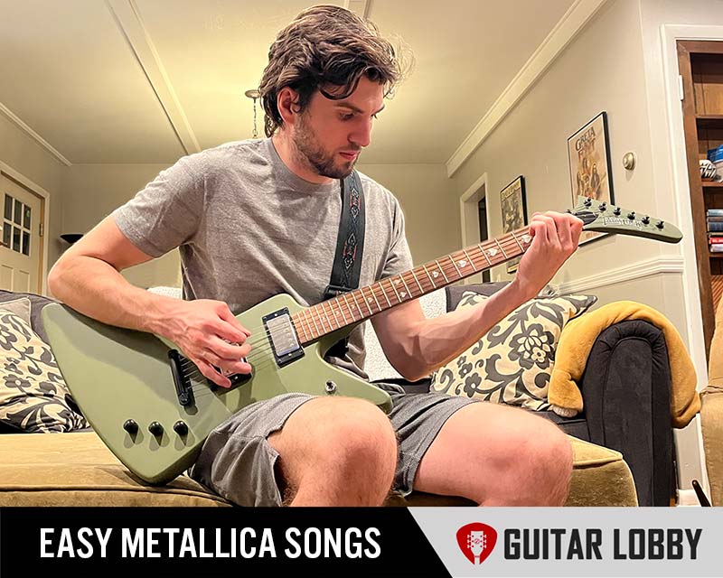 Easy Metallica songs being played by Chris Schiebel