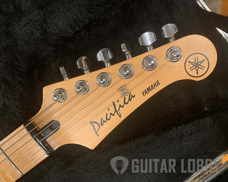 Yamaha Pacifica headstock view