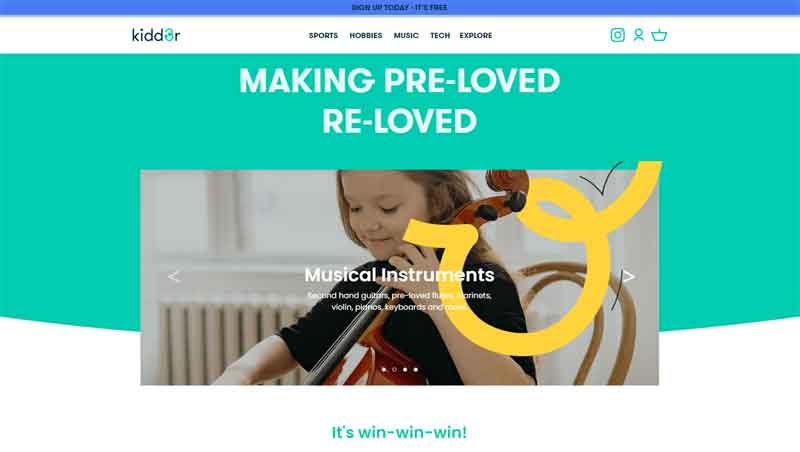 Kidd3r instrument donations