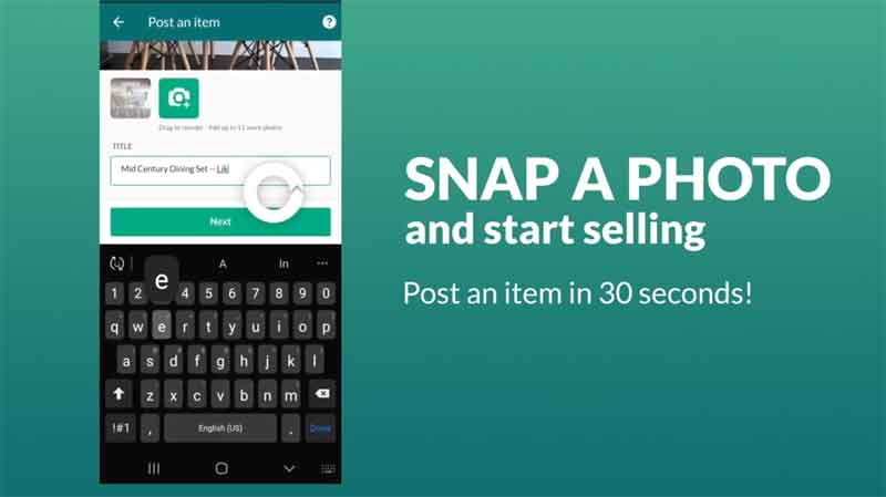 OfferUp (LetGo) mobile marketplace, a Craigslist competitor