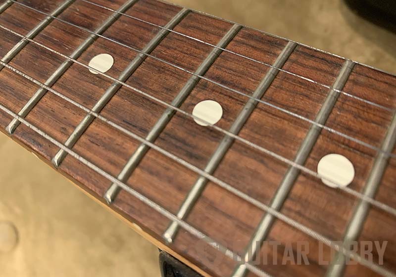 Rosewood guitar neck example