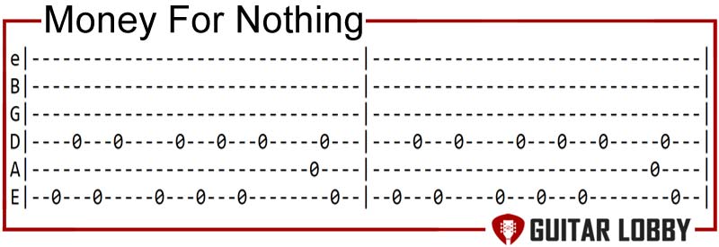 Money For Nothing guitar riff
