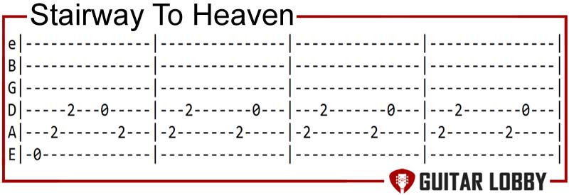 Stairway To Heaven guitar riff